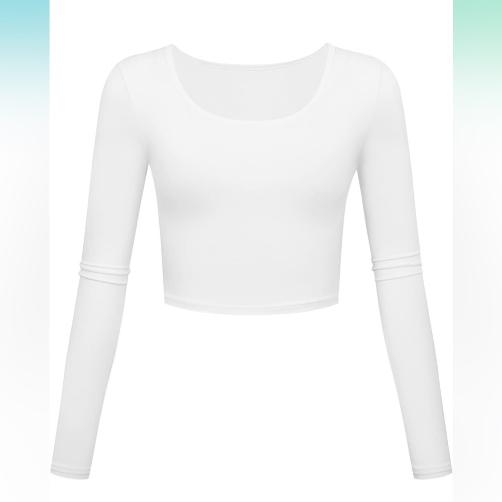 White Crop Top